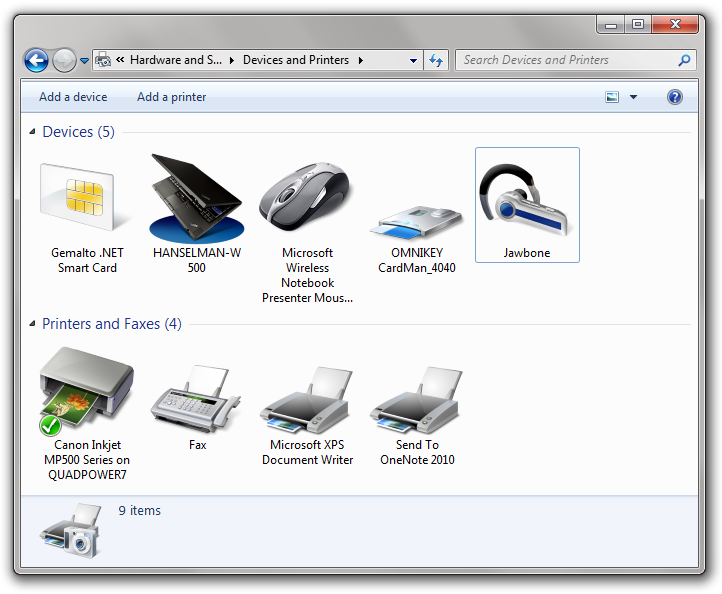 bluetooth headset drivers windows 7